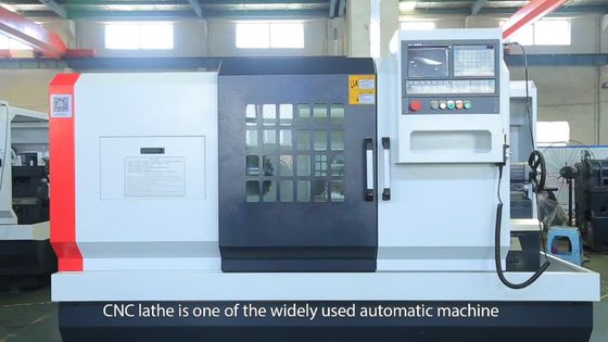 중국 CNC 선반 기계 플랫 베드 CNC 선반 Siemens CAK6180