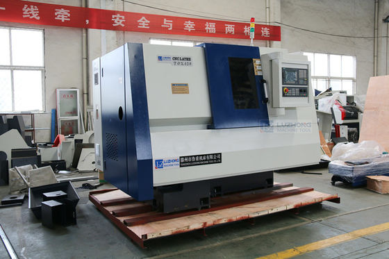 TCK520 합금 휠 수리 슬랜트 베드 CNC 선반 싱글 스핀들