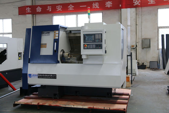 TCK520 합금 휠 수리 슬랜트 베드 CNC 선반 싱글 스핀들