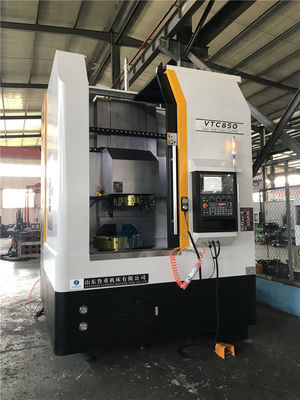 헤비 듀티 금속 vtc850 CNC 수직 선반 기계 가격