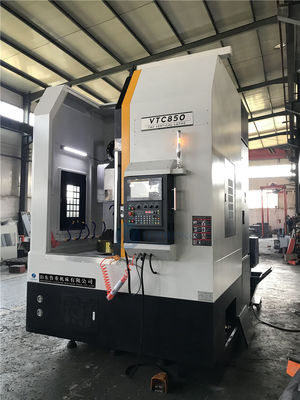 헤비 듀티 금속 vtc850 CNC 수직 선반 기계 가격