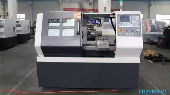 미니 cnc 선반 H46 작은 수평 cnc 터닝 금속 선반 기계