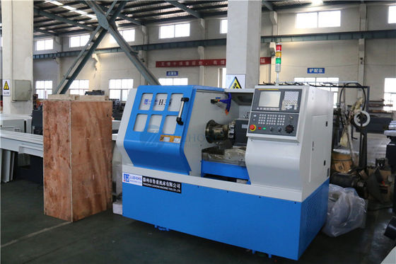 미니 cnc 선반 H46 작은 수평 cnc 터닝 금속 선반 기계
