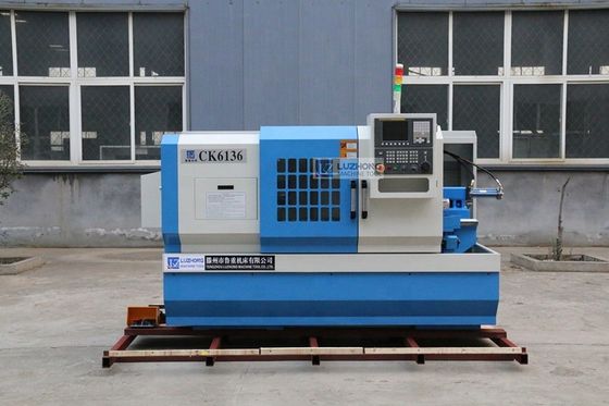 소형 CK6136D CNC 금속 선반 스테인리스 가공 선반