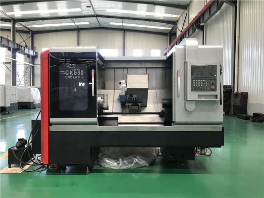 다기능은 침대 CNC 선반 TCK800 터닝센터 기계를 기울입니다