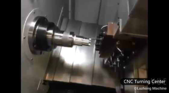Y 축과 ｃ 축과 CK46D-8 4 주축  터닝센터는 침대 CNC 선반 기계를 기울입니다