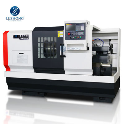 높은 정밀도 수평한 편평한 침대 CNC 선반 기계 CAK6150V 선반