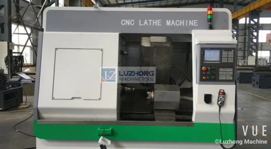 미니 cnc 선반 및 밀링 CK46P CNC 경사 베드 선반