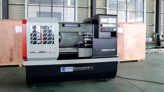 합금 바퀴에 대한 CK6140 CNC 금속 선반 미니 Cnc 선반