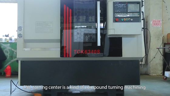 TCK6350 CNC 터닝센터 비스듬한 침대 CNC (컴퓨터에 의한 수치제어) 선반 기계 가격